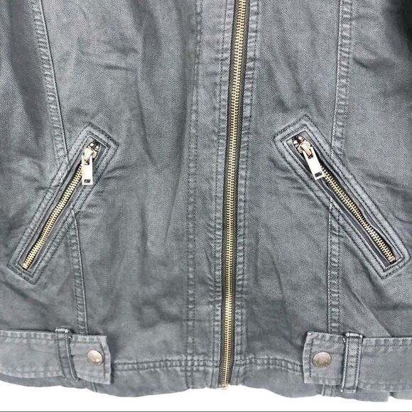 AMERICAN EAGLE | Oversized Denim Jean Jacket XXS - Picture 5 of 10